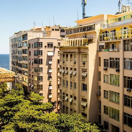 Copacabana Moderno 1 Quarto Vista Mar Rio de Janeiro Exterior photo